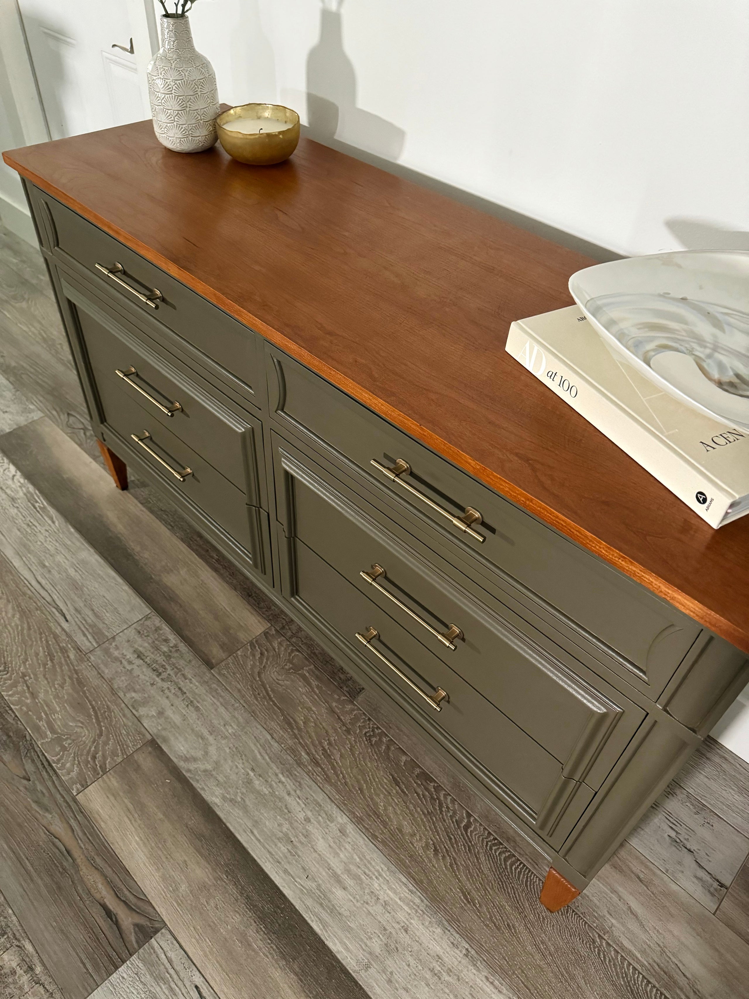 National Mt. Airy Refurbished 6-Drawer Dresser | 3rd Space by SBR